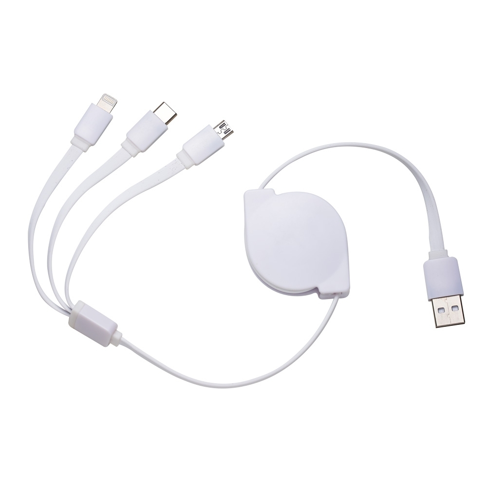 Cabo USB Retrátil 3 em 1 - Imagem 6