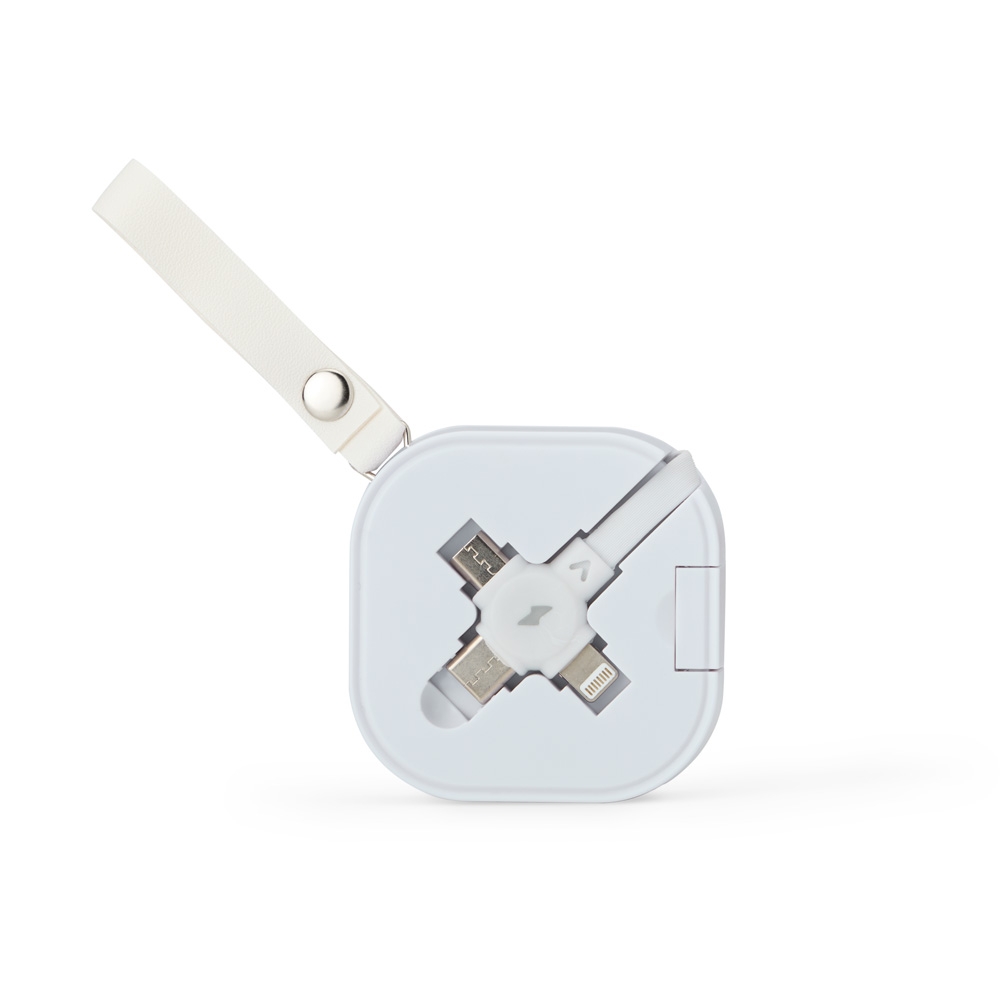 Cabo USB retrátil 3 em 1 - Imagem 4