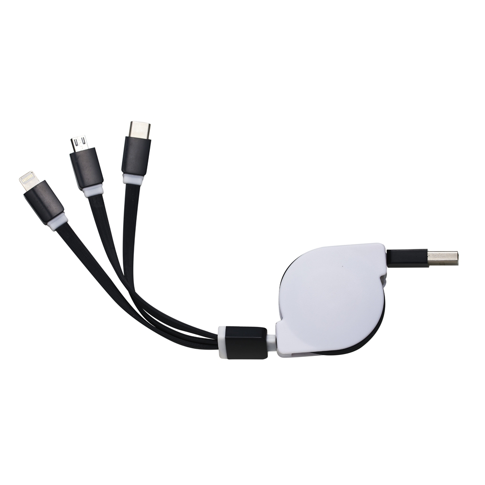 Cabo USB Retrátil 3 em 1 - Imagem 4
