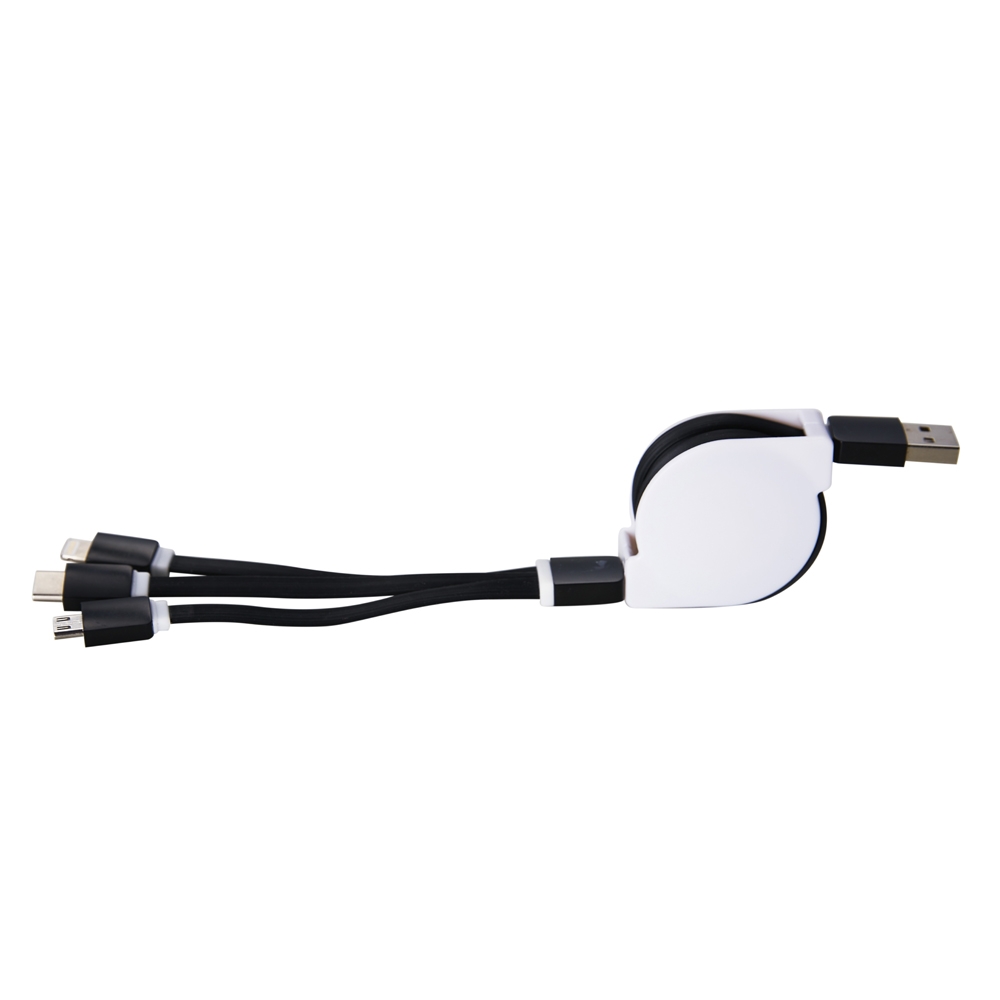 Cabo USB Retrátil 3 em 1 - Imagem 5