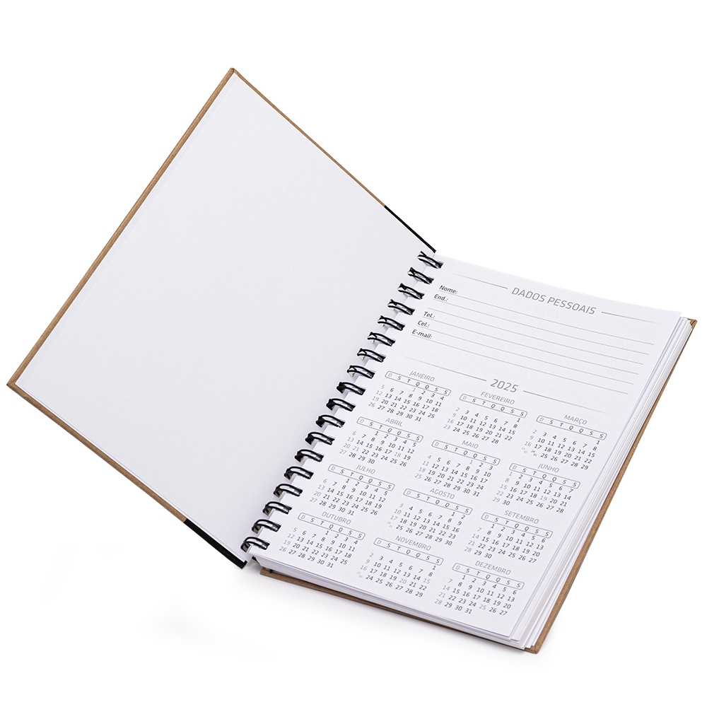 Caderno Capa Kraft - Imagem 2