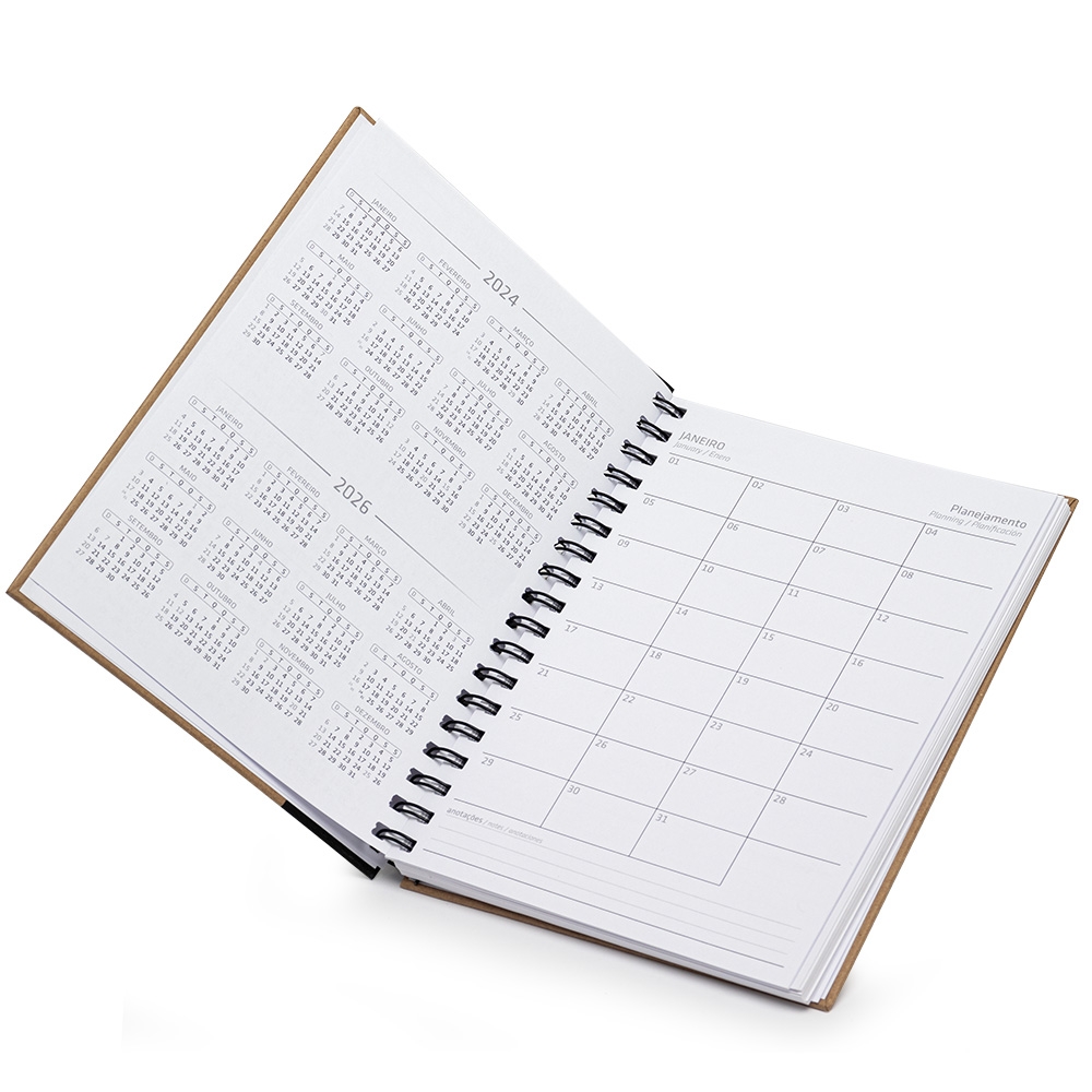 Caderno Capa Kraft - Imagem 3