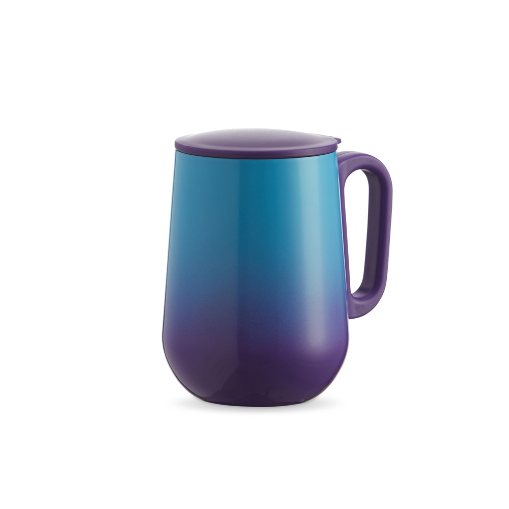 Caneca Bicolor Parede Dupla 250ml - Imagem 8