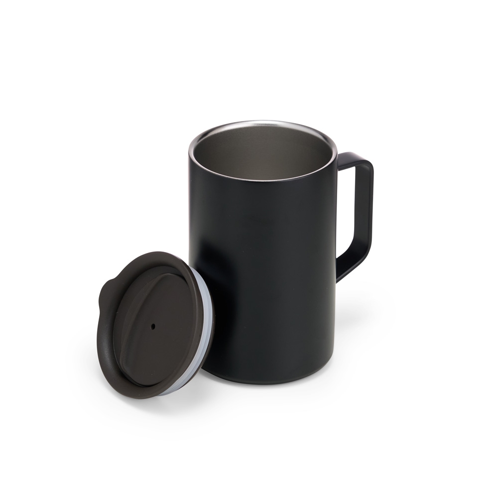 Caneca Inox Parede Dupla 350ml - Imagem 3