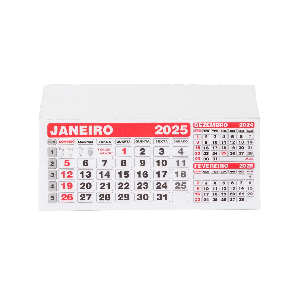 Folhinha Calendário 2025 - Imagem 2