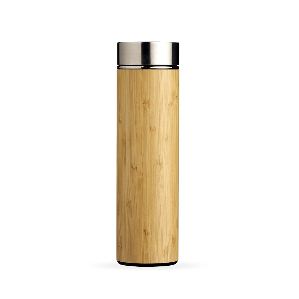 Garrafa Bambu Térmica 500ml com Infusor - Imagem 2