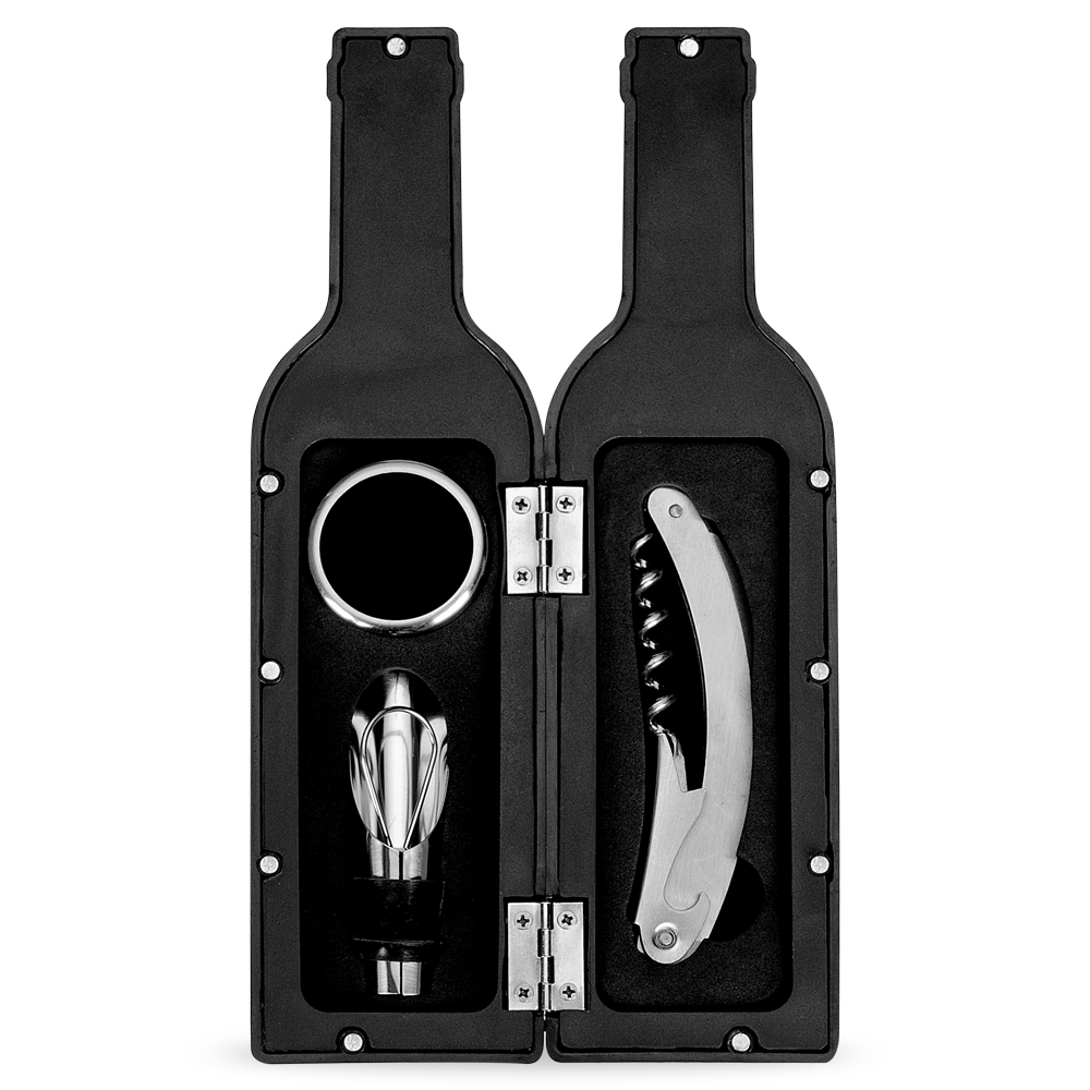 Kit Vinho Garrafa 3 peças - Imagem 2