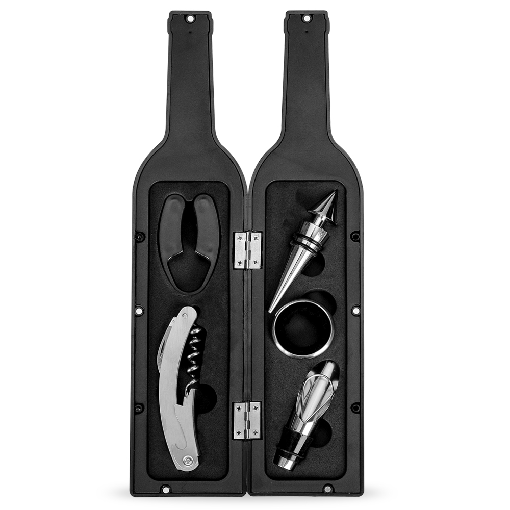 Kit Vinho Garrafa 5 peças - Imagem 2
