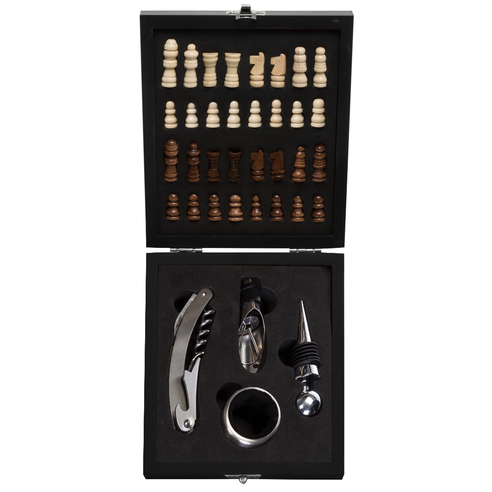 Kit Vinho Xadrez 4 peças - Imagem 2