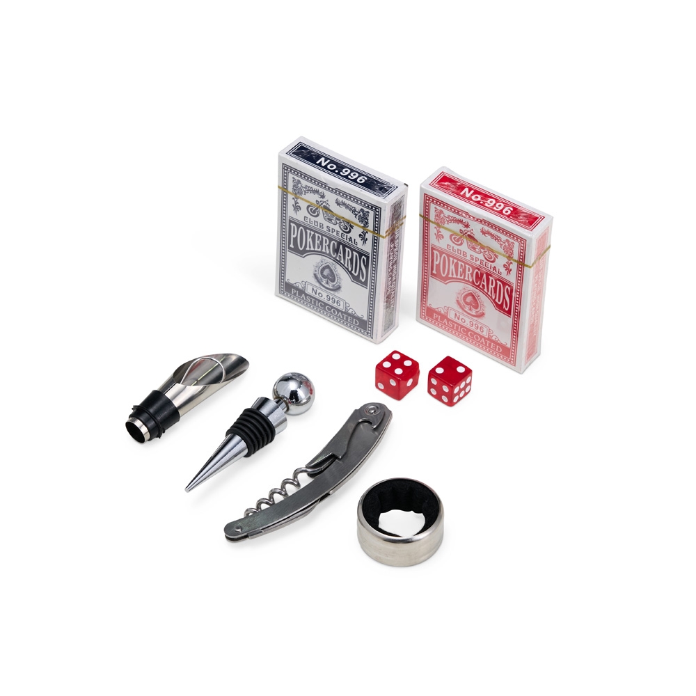 Kit Vinho com Jogo de Baralho - Imagem 3