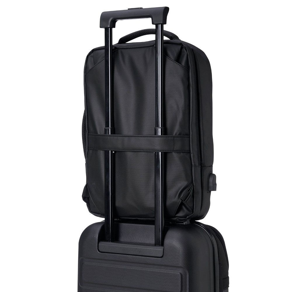 Mochila Couro Sintético USB 17 Litros - Imagem 10