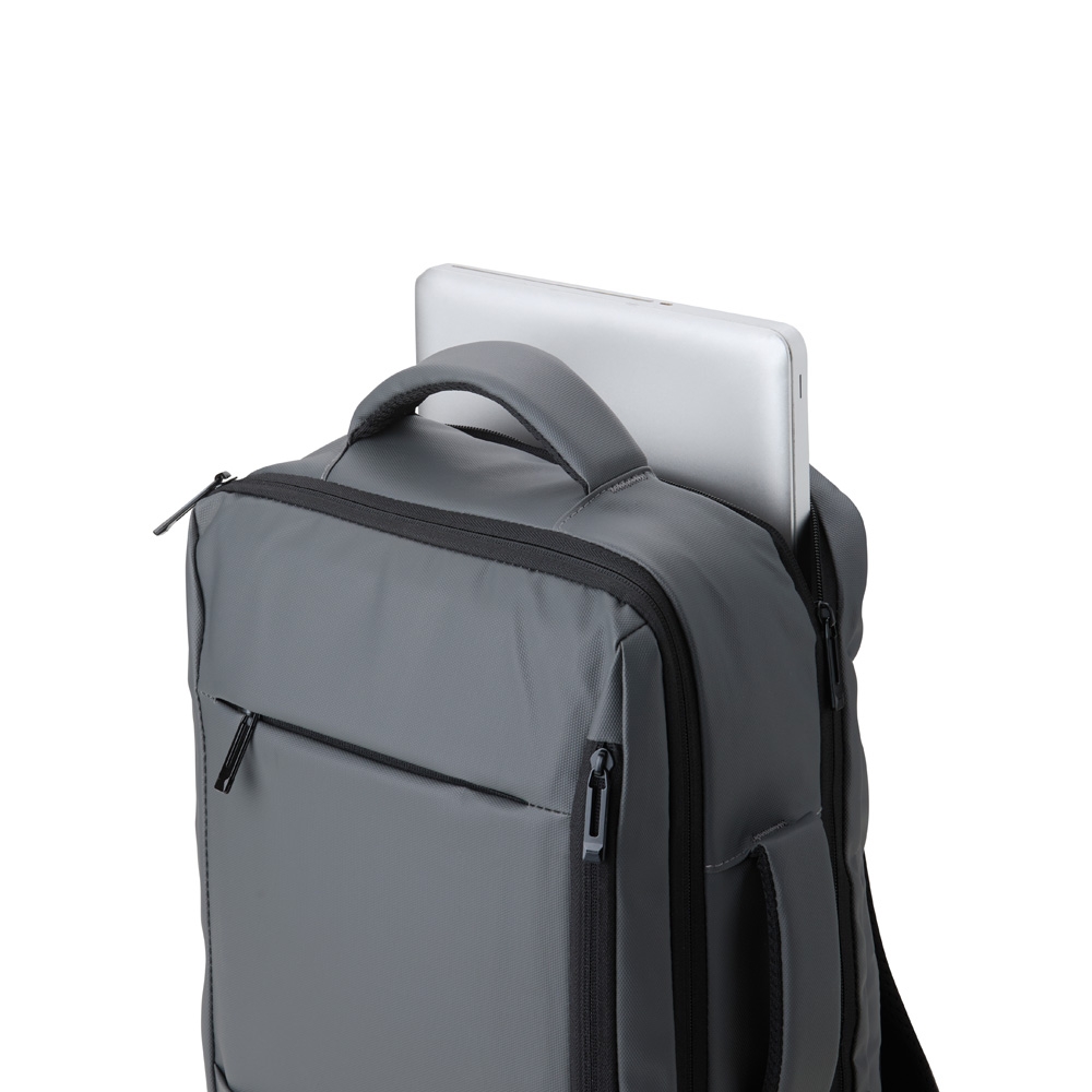 Mochila Couro Sintético USB 23 Litros - Imagem 3