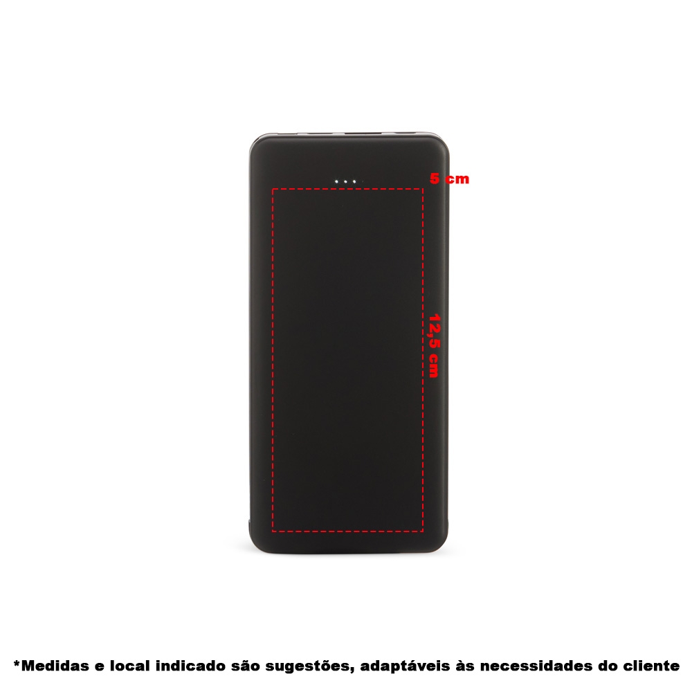 Power Bank 10.000mAh com Indicador LED - Imagem 6