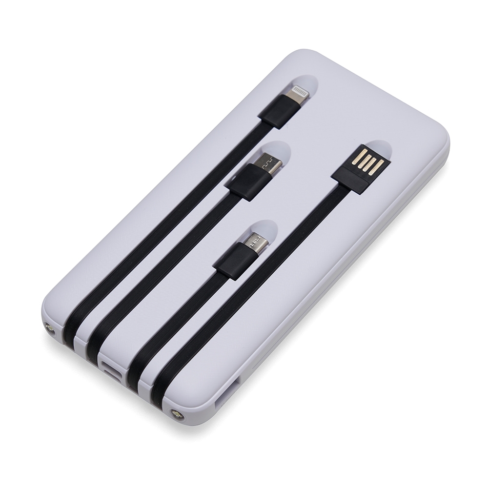 Power Bank 10.000mAh com Lanterna e Multissaídas - Imagem 5