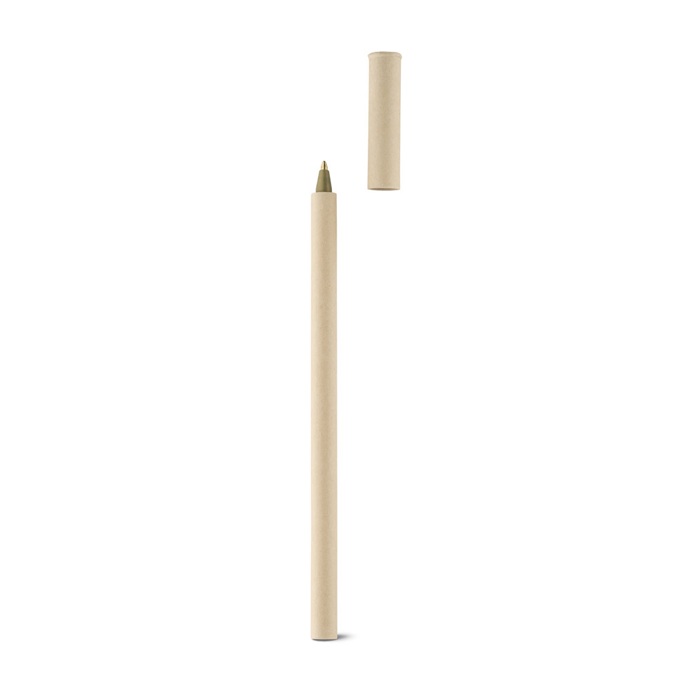 RECICLA. Esferográfica com tampa em papel kraft - Imagem 2