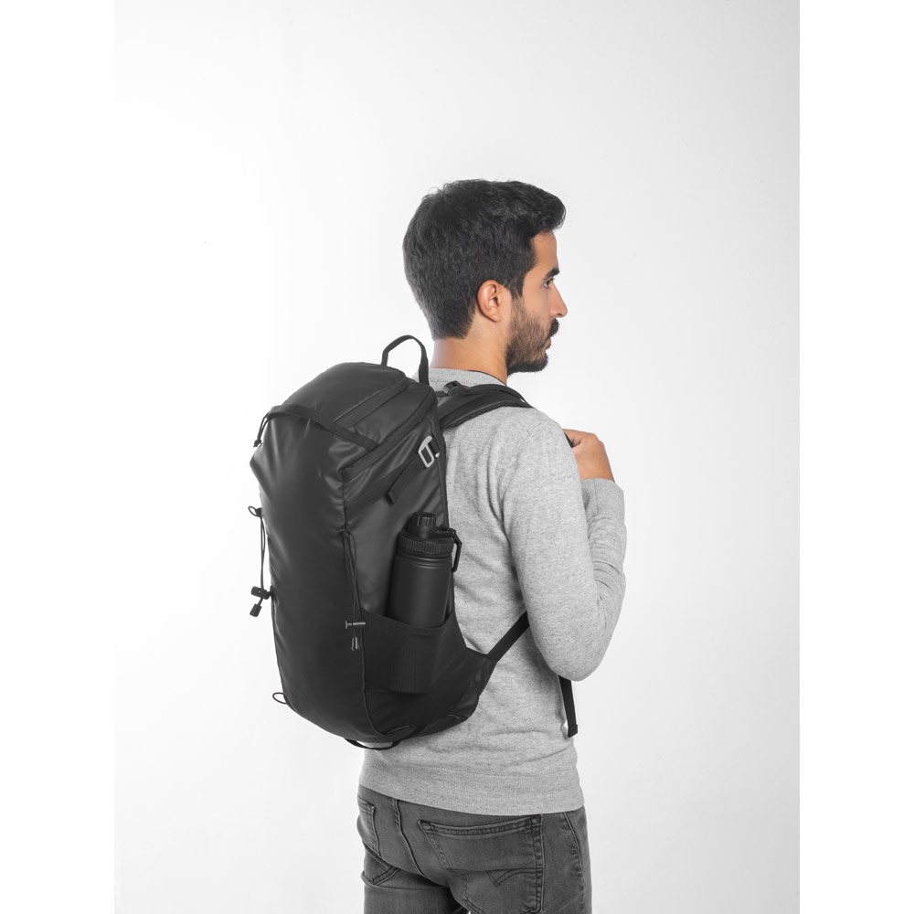 ALASCA. Mochila Hiking com revestimento à prova de água em 600D poliéster reciclado e 210D poliéster reciclado 14" - Imagem 15