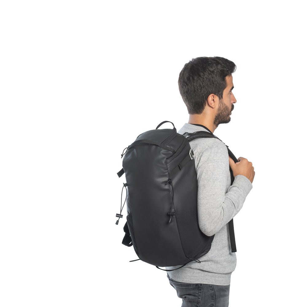 ALASCA. Mochila Hiking com revestimento à prova de água em 600D poliéster reciclado e 210D poliéster reciclado 14" - Imagem 16