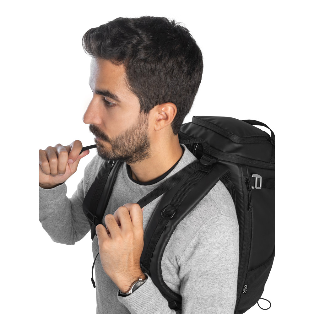 ALASCA. Mochila Hiking com revestimento à prova de água em 600D poliéster reciclado e 210D poliéster reciclado 14" - Imagem 8