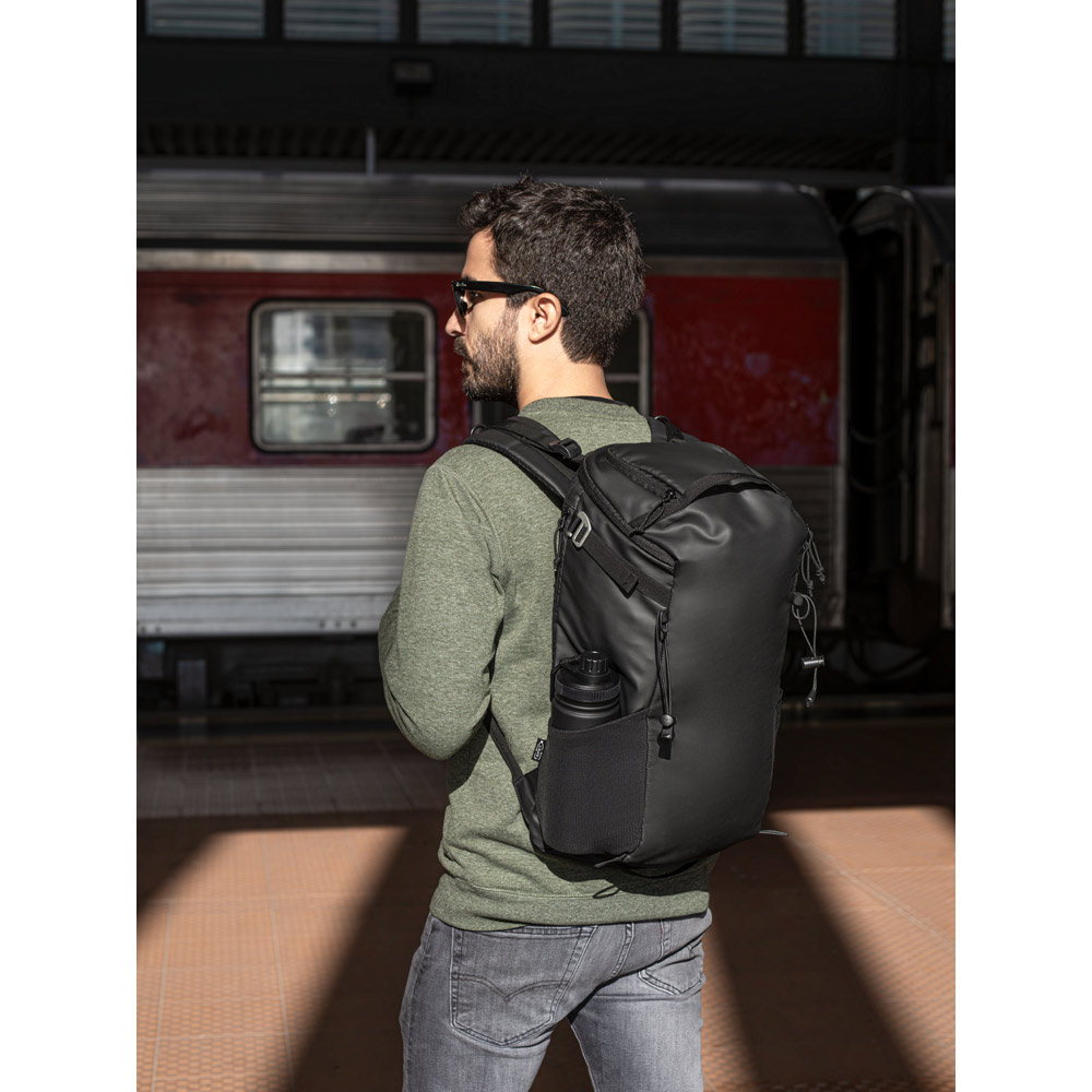 ALASCA. Mochila Hiking com revestimento à prova de água em 600D poliéster reciclado e 210D poliéster reciclado 14" - Imagem 5
