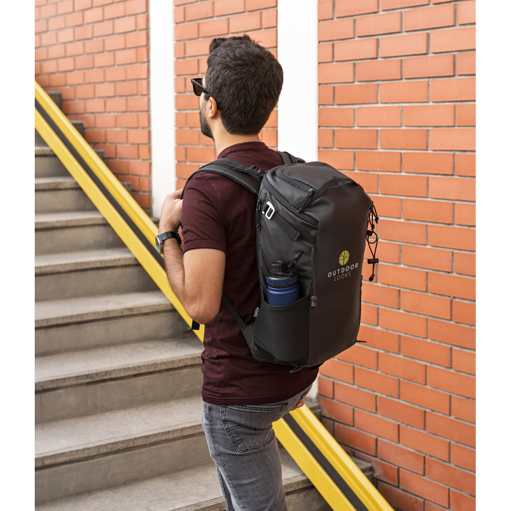 ALASCA. Mochila Hiking com revestimento à prova de água em 600D poliéster reciclado e 210D poliéster reciclado 14" - Imagem 19