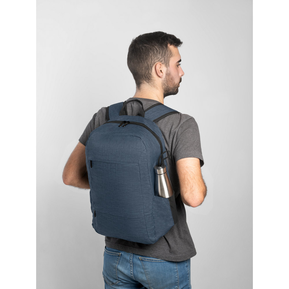BUSINESS. Mochila para notebook portátil em 300D poliéster reciclado (100% rPET) 15.6" - Imagem 8