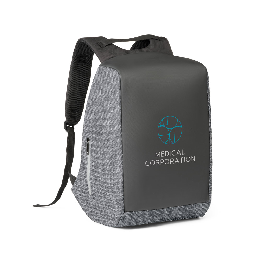 AVEIRO. Mochila para notebook 15.6'' com sistema antirroubo em 900D de alta densidade e tarpaulin - Imagem 4