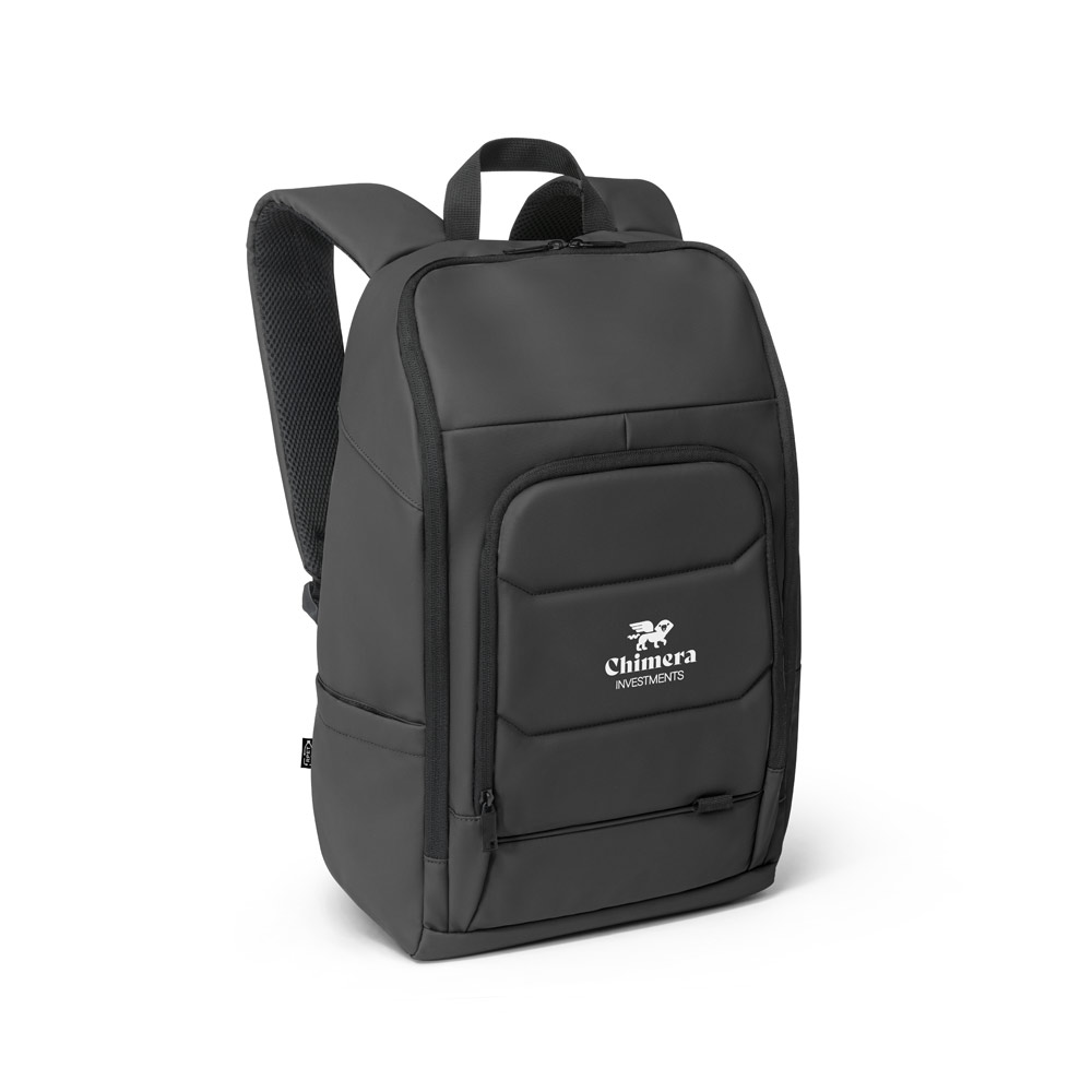 TOULON. Mochila para notebook em 600D, poliéster reciclado (100% rPET), de alta densidade, com revestimento resistente à água 16" - Imagem 2