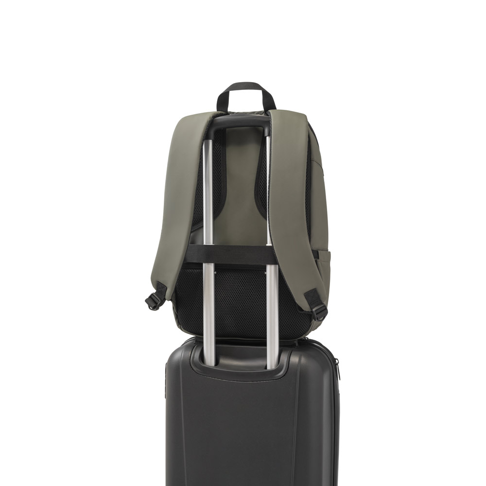 TOULON. Mochila para notebook em 600D, poliéster reciclado (100% rPET), de alta densidade, com revestimento resistente à água 16" - Imagem 10