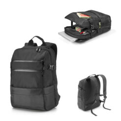 ZIPPERS BPACK. Mochila para notebook 15.6'' em 840D jacquard e 300D