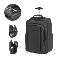 SEVILLE. Mochila trolley em 900D com revestimento resistente à água 17.3"