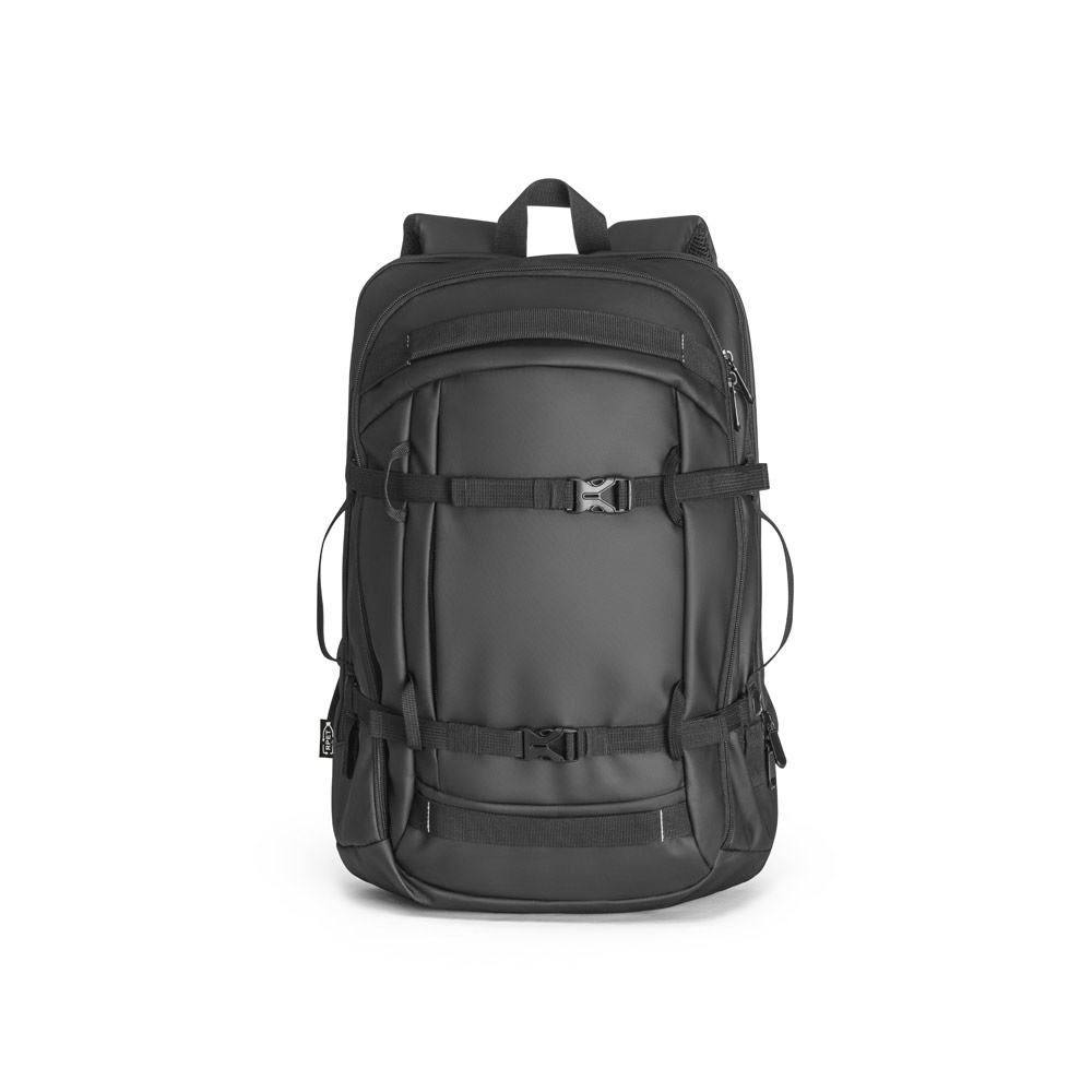 KAMPALA. Mochila para notebook em 900D poliéster reciclado de alta densidade com revestimento resistente à agua 17.3" - Imagem 2