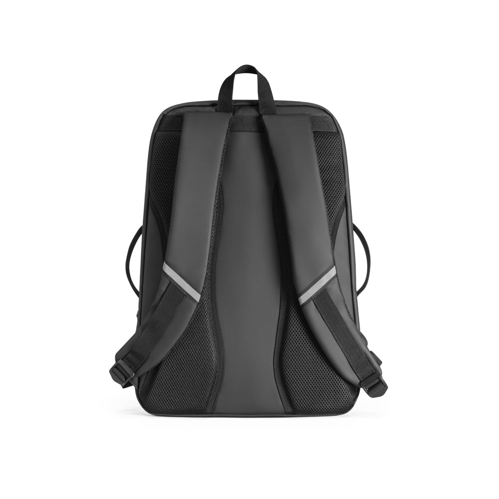 KAMPALA. Mochila para notebook em 900D poliéster reciclado de alta densidade com revestimento resistente à agua 17.3" - Imagem 3