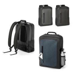 BANGKOK. Mochila para notebook 15.6'' em 600D de alta densidade e 600D com revestimento resistente à água