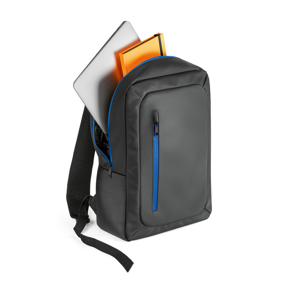 OSASCO. Mochila para notebook 15.6'' em poliéster 600D impermeável e zípers impermeáveis - Imagem 4