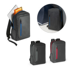 OSASCO. Mochila para notebook 15.6'' em poliéster 600D impermeável e zípers impermeáveis