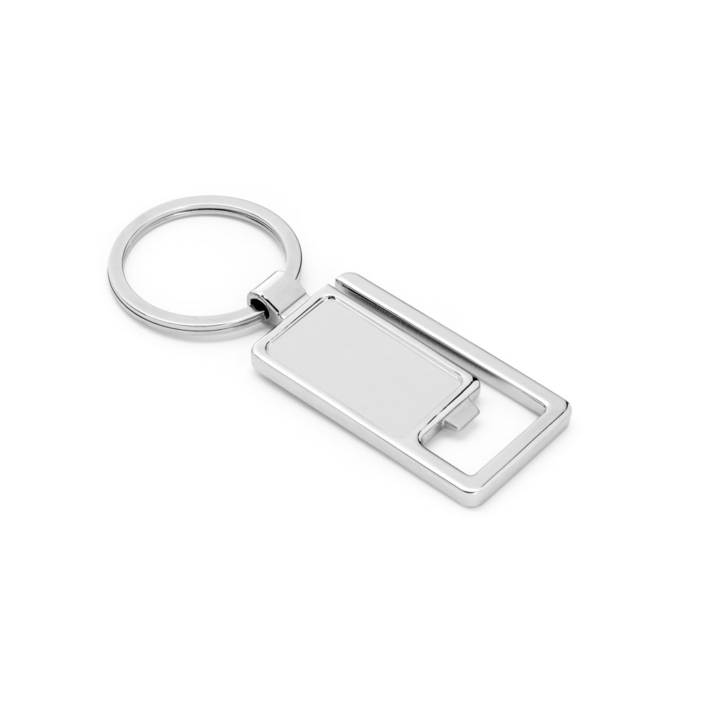 Chaveiro em metal com abridor de garrafas - Imagem 2