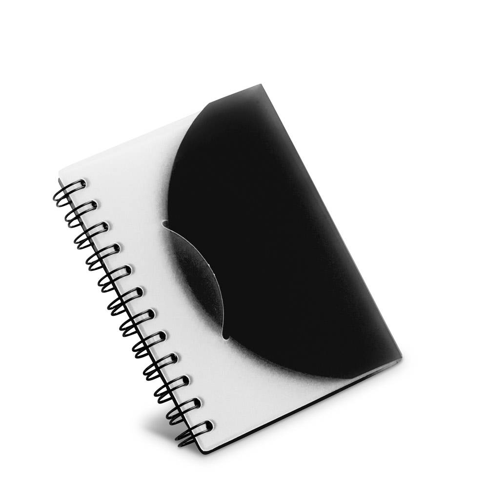 Caderno A7 em PP com folhas lisas - Imagem 2