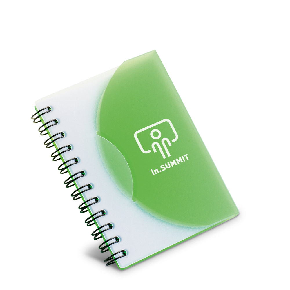 Caderno A7 em PP com folhas lisas - Imagem 4