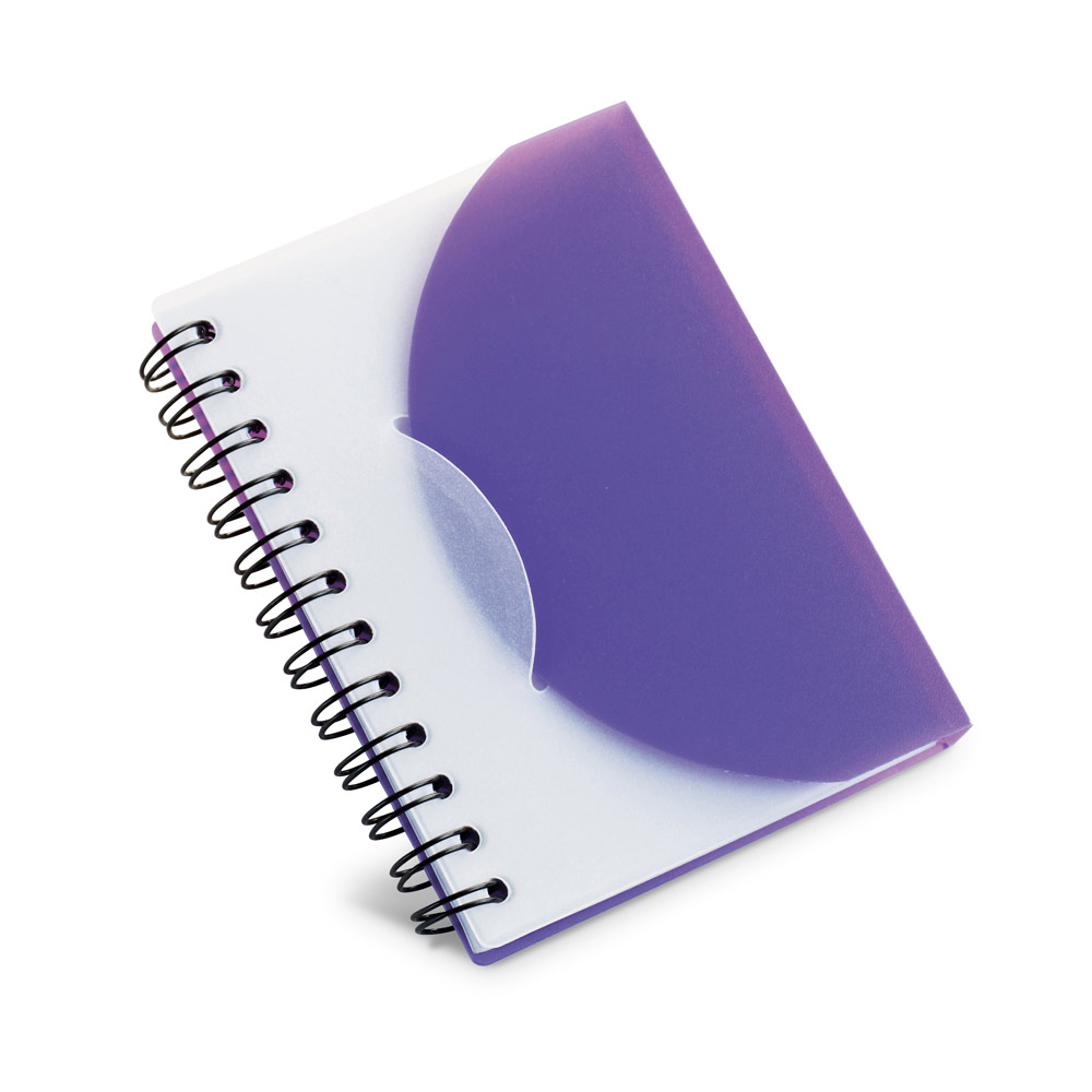 Caderno A7 em PP com folhas lisas - Imagem 6