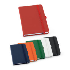 Caderno A6 em c.sintético com folhas lisas