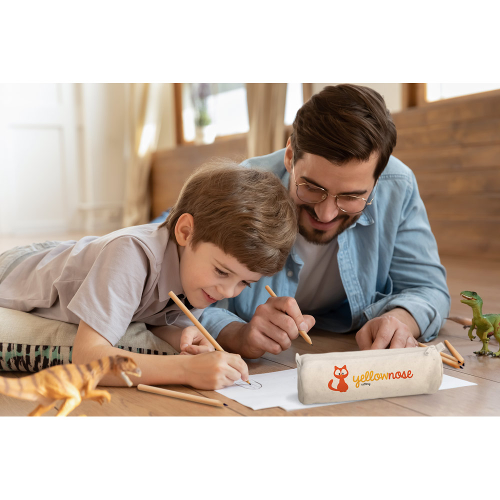 SCHOOLI. Estojo para lápis em algodão - Imagem 4