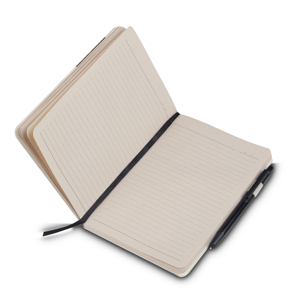 Caderno Capa em Fibra de Cana de Açúcar e Café - Imagem 4