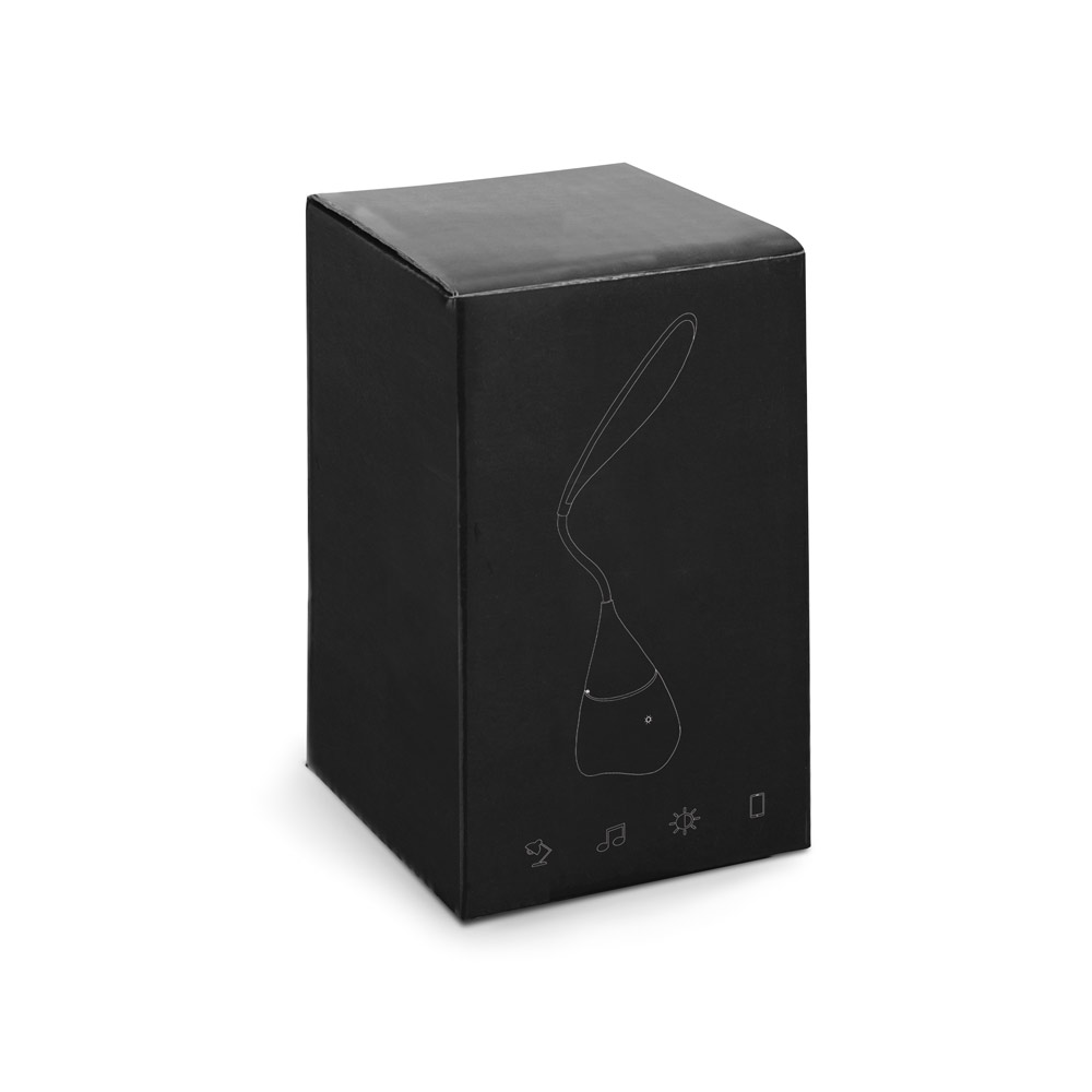 Luminária de mesa com caixa de som em ABS - Imagem 2
