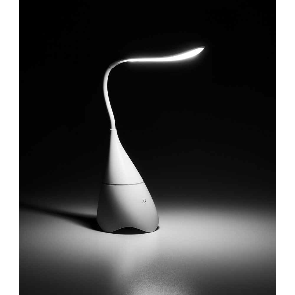 Luminária de mesa com caixa de som em ABS - Imagem 4