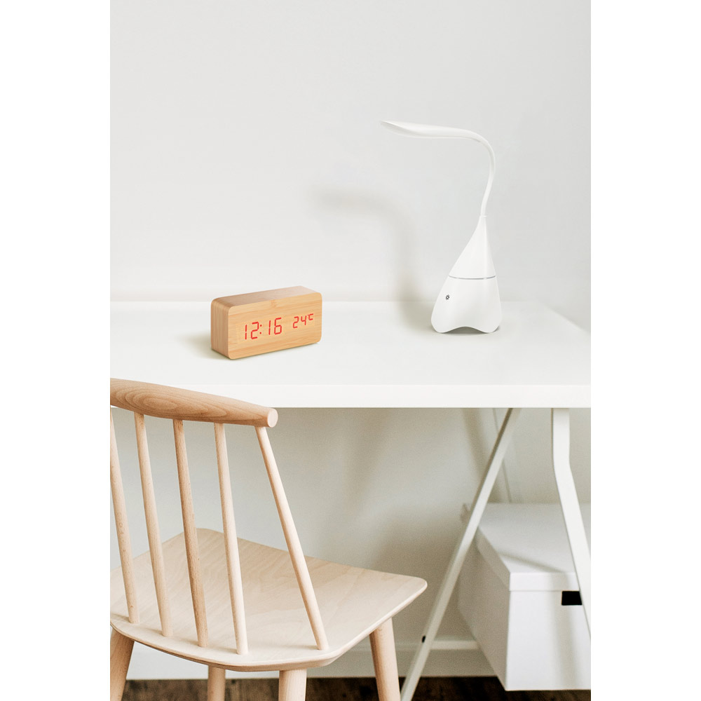 Luminária de mesa com caixa de som em ABS - Imagem 6