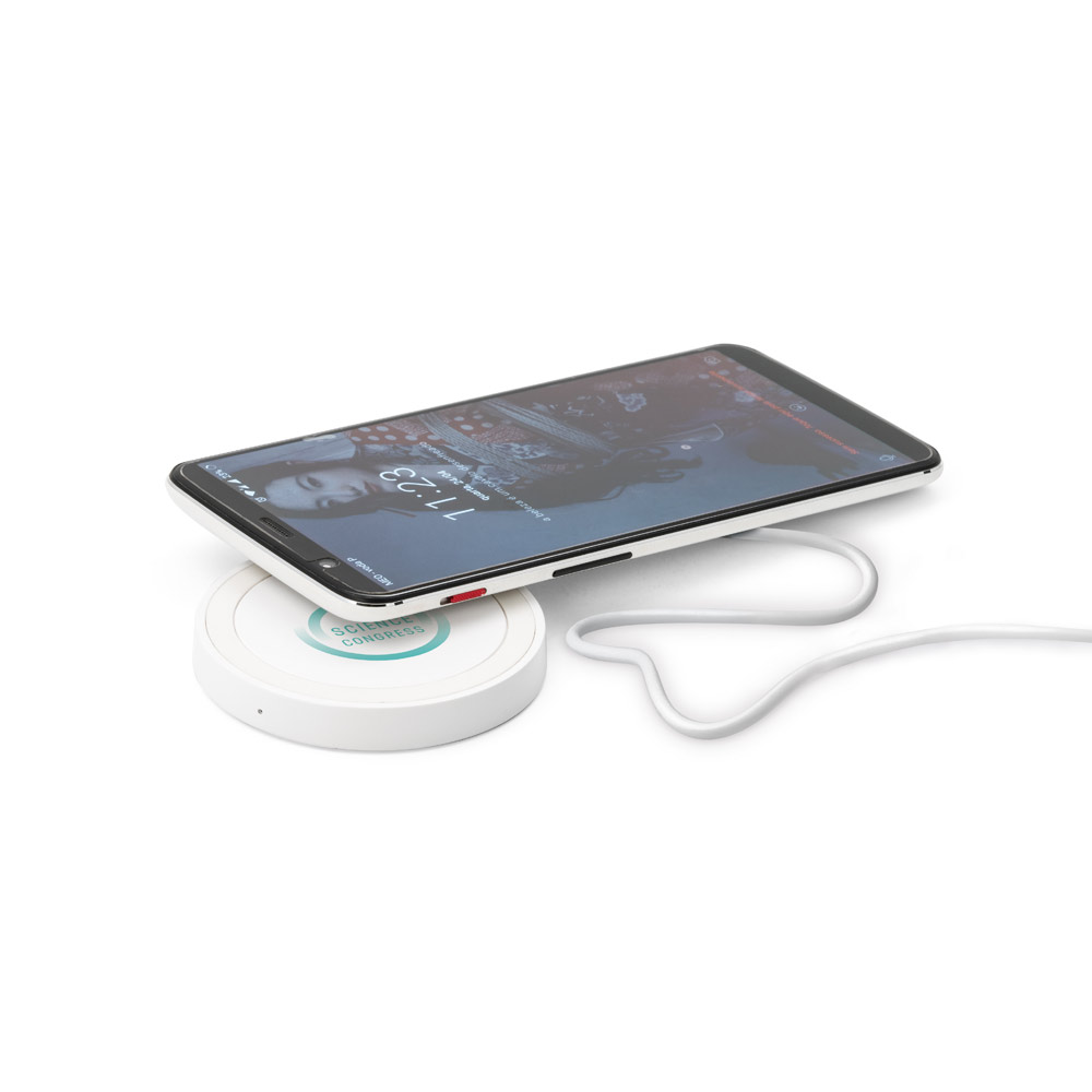 HYPER. Carregador wireless rápido em ABS e silicone - Imagem 3