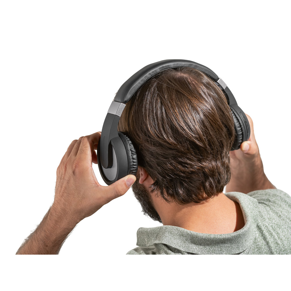 HOPPER. Fones de ouvido wireless em ABS E PU com microfone - Imagem 3