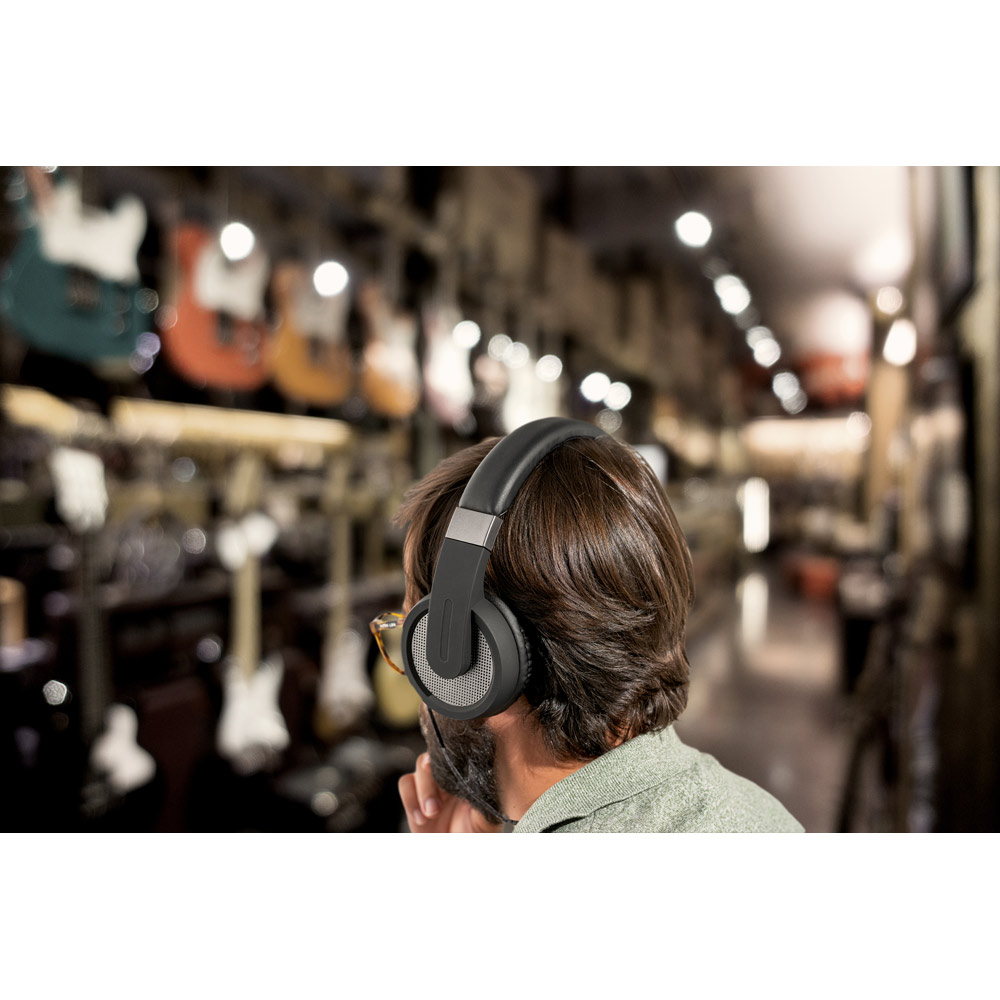 HOPPER. Fones de ouvido wireless em ABS E PU com microfone - Imagem 8