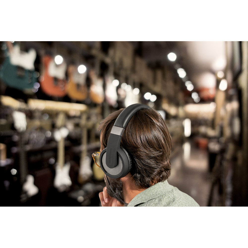 HOPPER. Fones de ouvido wireless em ABS E PU com microfone - Imagem 7