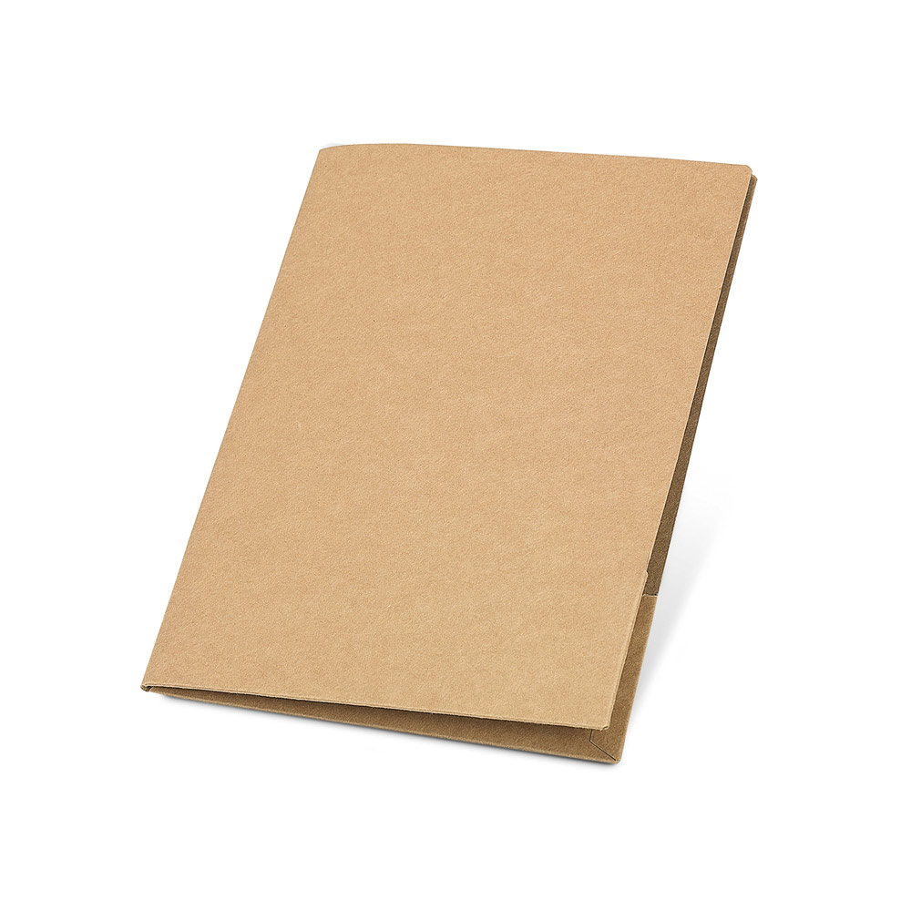 Pasta porta-documentos A4 em cartão kraft (400 g/m²) - Imagem 4